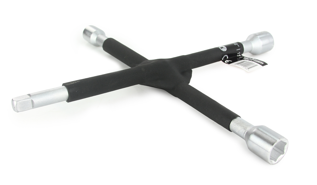 MAR-POL M57012 Vystužený krížový kľúč 14" - 1/2", 17, 19, 21 mm 
