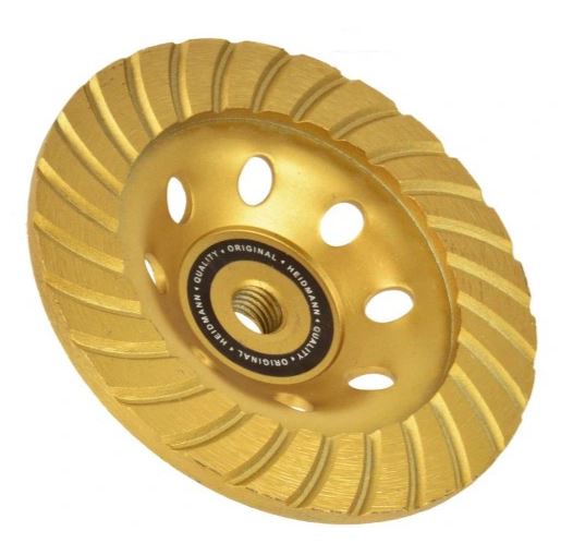 Marpol M04100 Protiprachový kryt + diamantový kotúč na betón TURBO 125mm M14