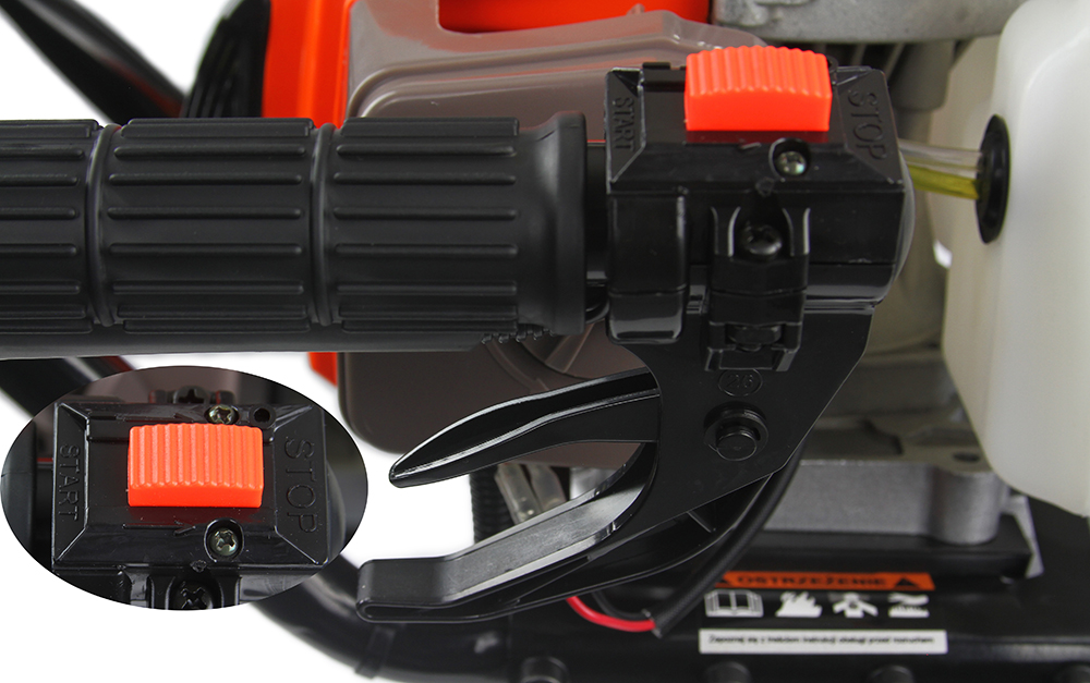 MAR-POL M84012 Benzínový motorový zemný pôdny vrták 68cm3 2,2kW