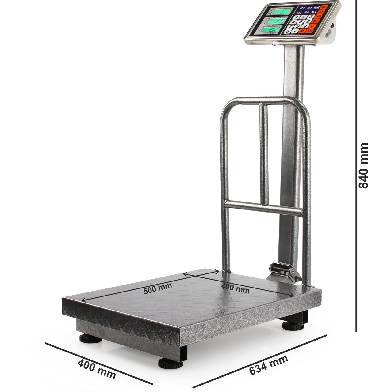 Mar-pol M90166 Elektronická váha, digitálna LCD 300kg 63x84cm