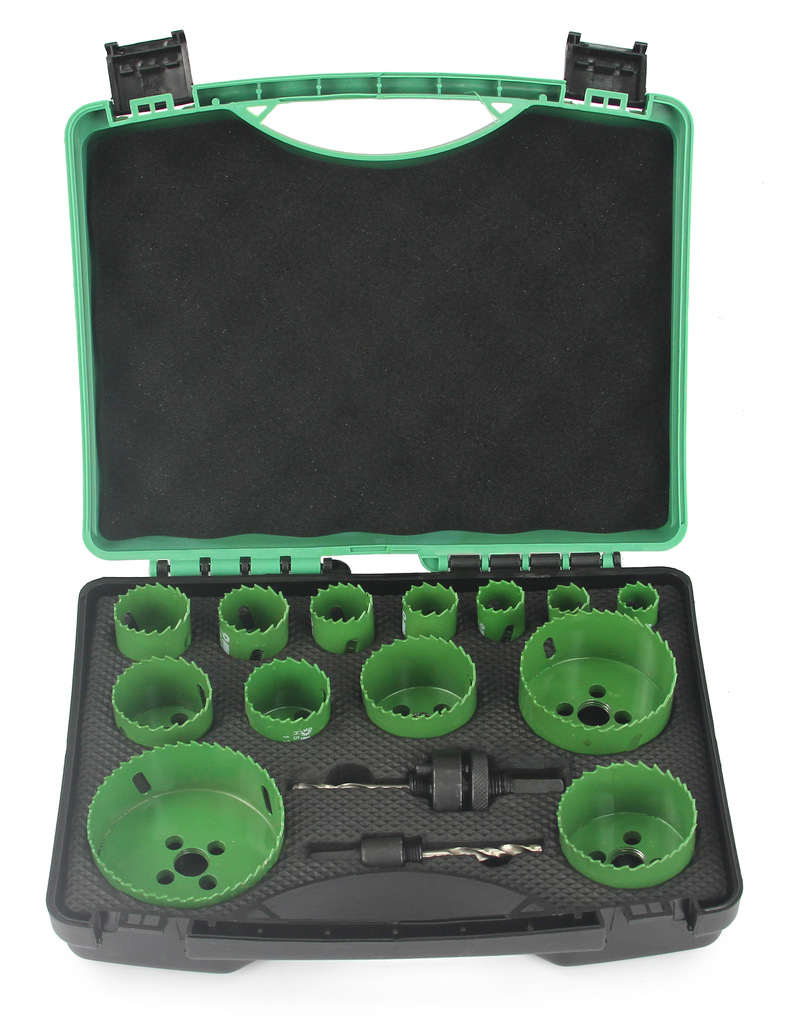 M22574 MAR-POL 16ks Sada Vykružováky, vrtáky na drevo, železo Bi-metal