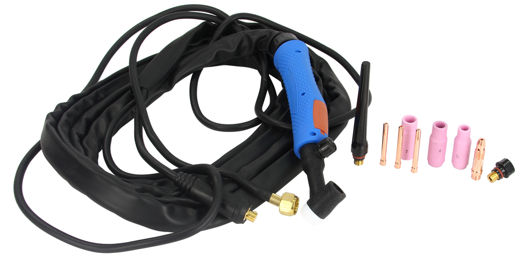 MAR-POL M7936301 Zvárací horák TIG LIFT s ventilom 10-25