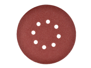 MAR-POL M08036 Brúsny papier na kotúč 125mm P240 8 otvorov šmirgeľ papier 10ks
