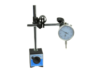 GEKO G02624 Automatický magnetický statív a číselníkový odchýlkomer v kufríku