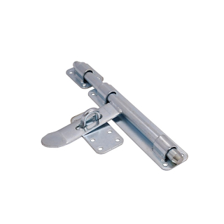 IRMA XLZB277 Zástrč na brány dvere - petlica s okom 270x67mm pozinkovaná
