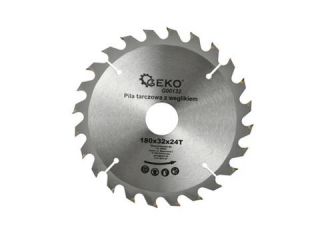 GEKO G00130 Vidiový kotúč na drevo zo spekaného karbidu 180x22x40T