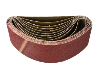 GEKO G00364 Brúsny pás, šmirgľový papier na brúsenie 75x533mm 10ks P80