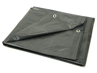 Geko G70544 6x10m EXTRA HRUBÁ NEPREMOKAVÁ krycia plachta, CELTA kovové oká 120g