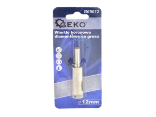 Geko G65014 Korunkový diamantový vrták na sklo keramiku dlažbu 14mm