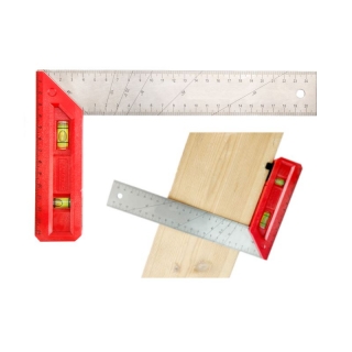 KRAFT&DELE KD10726 Uholník s vodováhou 250mm 