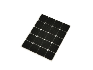 GEKO G29811 Plstené podložky pod nábytok obdĺžnikové 20x20mm sada 20ks