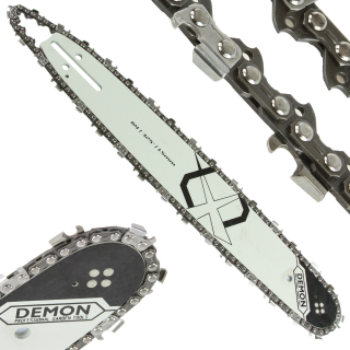 MAR-POL M86677 Vodiaca lišta na pílu 15" 38cm 64 článkov/zubov 1,5mm 0325" 1 reťaz DEMON