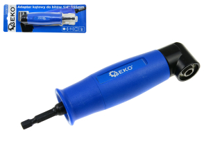 GEKO G15013 Uhlový adaptér pre 1/4" bity 155 mm 