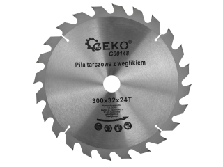 GEKO G00148 Pílový kotúč na drevo vidiový 300mm 32x24T