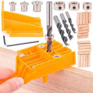 POWERMAT PM-KLK-30T Kolíkovací nástroj prípravok kolíkovačka šablóna na kolíky 6,8,10mm