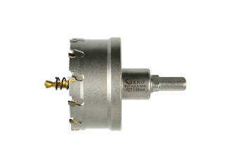 GEKO G39692 Korunkový vrták výstružník do kovu 65mm titánový vrták