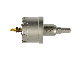 GEKO G39688 Korunkový vrták výstružník do kovu 45mm titánový vrták
