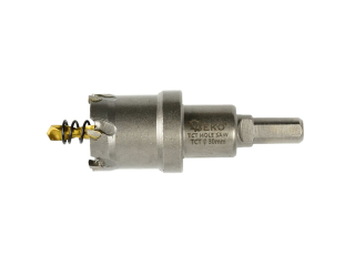 GEKO G39685 Korunkový vrták výstružník do kovu 30mm titánový vrták