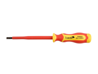 TVARDY T00825 Elektrikársky izolovaný plochý skrutkovač 5,5x125 VDE