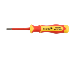 TVARDY T00840 Elektrikársky izolovaný krížový skrutkovač PH0x60 VDE