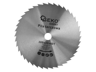 Geko G00061 Pílový kotúč na drevo 300mm 32x40T