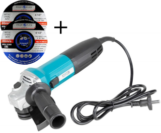 EuroCraft ECAG125 1250W KVALITNÁ UHLOVÁ BRÚSKA + 2 kotúče!!