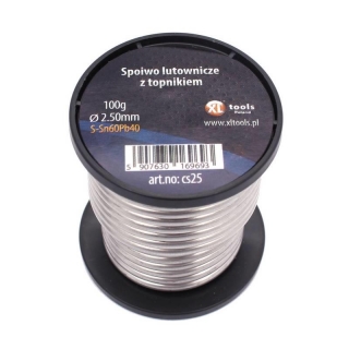 Irma CS25 Spájkovací cín s tavivom 2.5 100gr