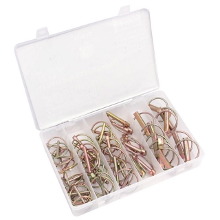 Irma ZAP50 Okrúhle poistné závlačky sada 50ks