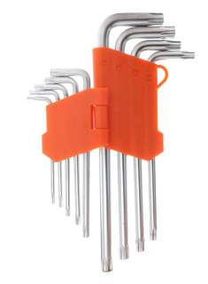 KRAFT&DELE KD10297 Imbusové kľúče 18ks Torx 1,5-10mm T10-50mm