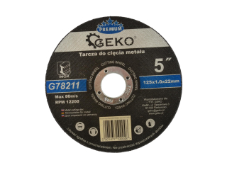 GEKO G78211 Rezný kotúč na kov 125mm 1mm Inox 10ks