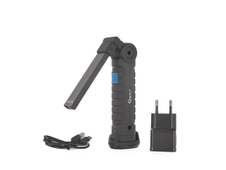 GEKO G15114 LED COB 1200mAh skladacia dielenská lampa (5 funkcií)