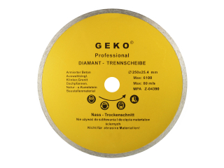 GEKO G00248 Diamantový kotúč 250mm 25,4mm Full PROFI