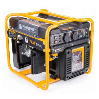 POWERMAT PM-AGR-3500IM GENERÁTOR PRÚDU ELEKTROCENTRALA 7HP 230V 3500W