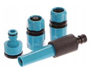 GEKO G73047 Rozprašovacie trysky zavlažovače 1/2" na záhradnú hadicu BLUE LINE 