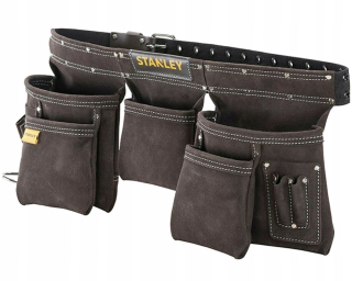 STANLEY FM80113 Kožený opasok na náradie s vreckami