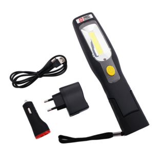 IRMA LHL46 Akumulátorová baterka, svietidlo, lampa 3W COB + 6LED