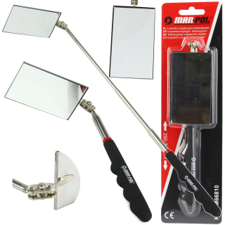 MARPOL M66810 Teleskopické kontrolné zrkadlo 290-890mm inšpekčné zrkadlo