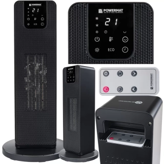 POWERMAT PM-GKL-3000DL Elektrický ohrievač ventilátor 2000W