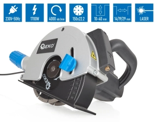 GEKO G80815 Dražkovacia píla 1700W laser kotúč 150mm