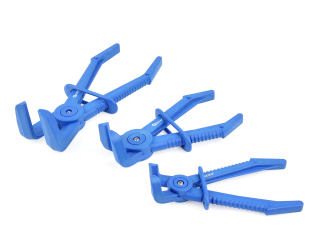 GEKO G00926 Škrtiace kliešte na hadice 3ks pravouhlé