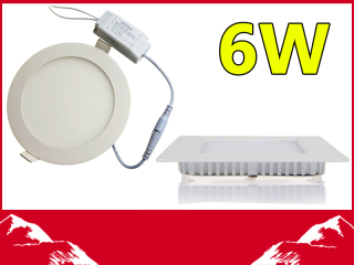 Szpila Vstavaný LED panel svietidlo 6W