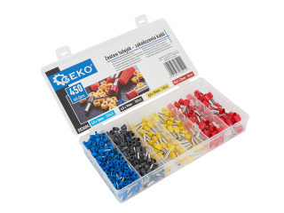 GEKO G03604 Káblové koncovky konektory 450 ks