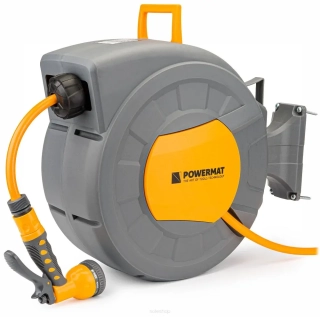 POWERMAT PM-ABNW-20M Samonavíjací bubon so záhradnou hadicou 20m 1/2"