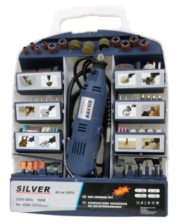 Silver S10476 Mini brúska s príslušenstvom 160W 300ks