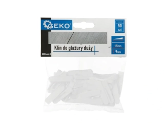 GEKO G00445-D Veľký klin na obklady - 9,0 mm - balenie 50 ks