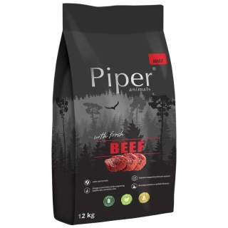 Piper Animals suché krmivo granule pre psov s hovädzím mäsom 12 kg