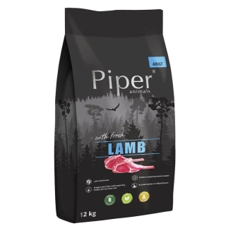 Piper Animals suché krmivo granule pre psov s s jahňacím 12 kg