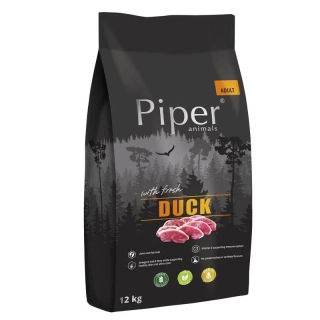 Piper Animals suché krmivo granule pre psov s kačicou 12 kg