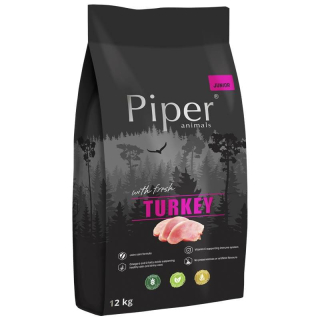 Piper Animals suché krmivo granule pre šteňatá s morkou 12 kg