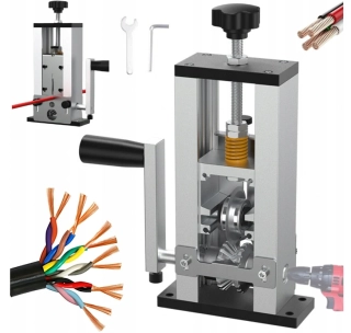 K-01 Odizolovací stroj odizolovač odstraňovač izolácie 3 otvory